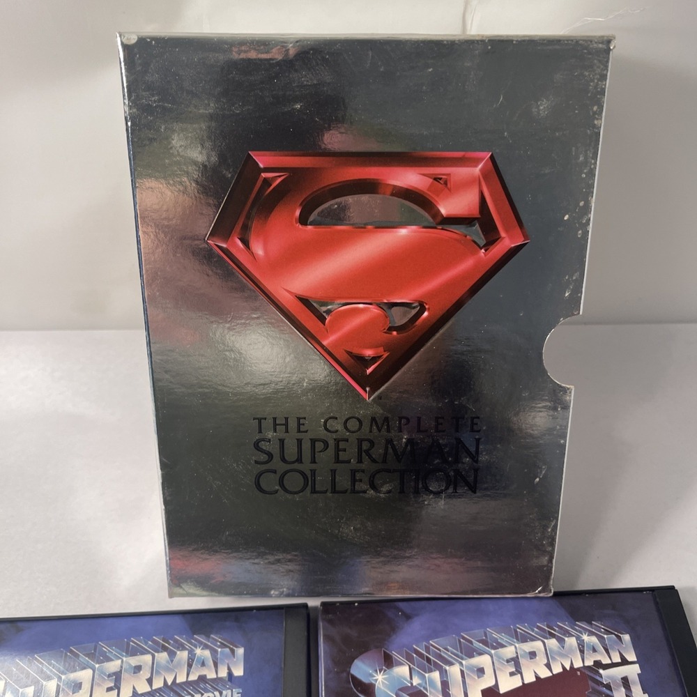 Complete Superman Collection Box Set (DVD, 2001, 4-Disc Set) - Picture 2 of 9